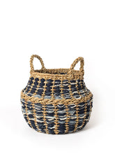 Load image into Gallery viewer, Daya Denim Foldable Basket
