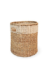 Load image into Gallery viewer, Savar Hamper Basket with Handle - Natural
