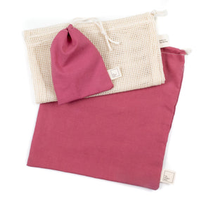 I Pink I Can Reusable Bag Set for Eleos