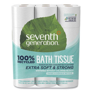 Seventh Generation Recycled 2-Ply Toilet Paper, 24 Rolls per Pack