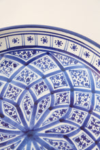 Load image into Gallery viewer, Hand-painted Tunisian Serving Bowl
