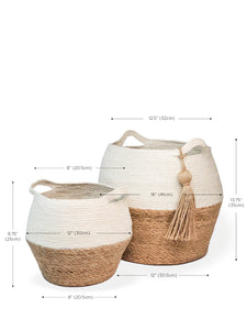 Agora Jar Basket - Natural