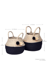 Load image into Gallery viewer, Naiya Foldable Basket Bag
