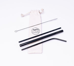 Steel Straw Variety 3-in-1 Pack